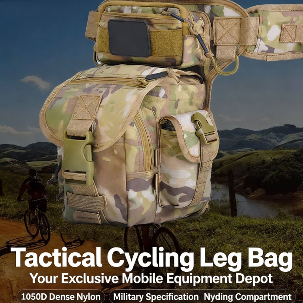 Motorcycle Gear Travel Bag - Тактическая сумка на бедро для мотоциклистов,