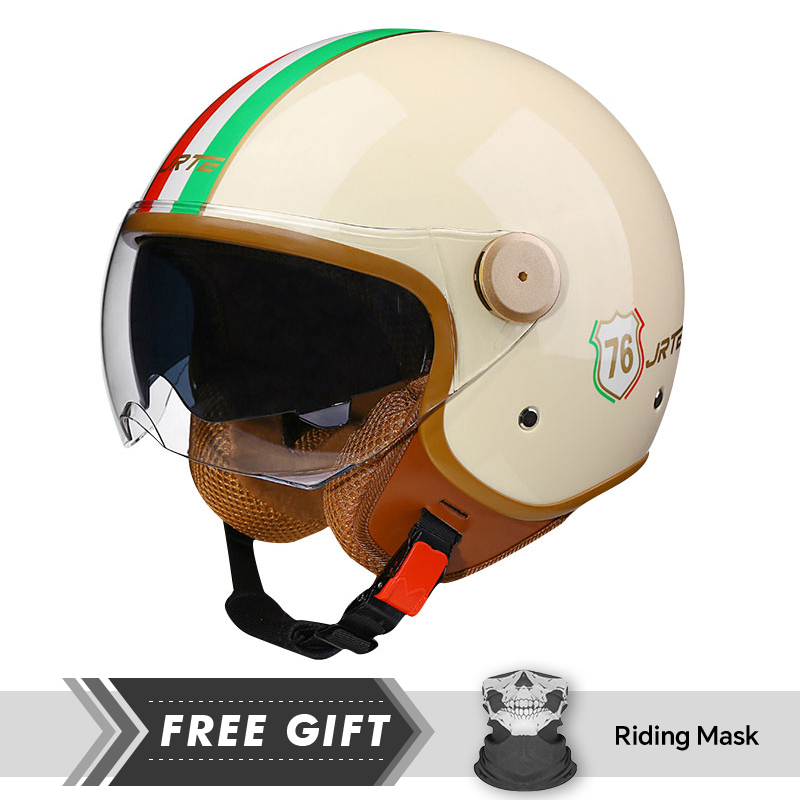 Motorcycle Gear Store - Взрослый мужской женский ретро 3/4 мотоциклетный
