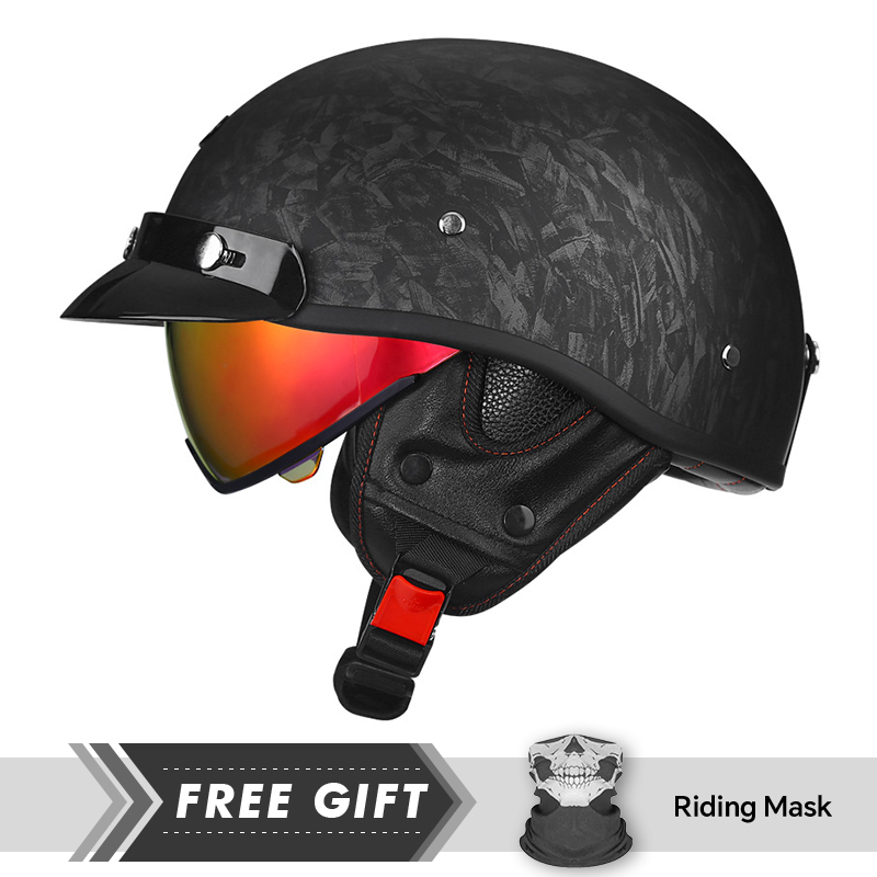 Ретро полулицевой мотоциклетны – обзор и цена Motorcycle Gear Store