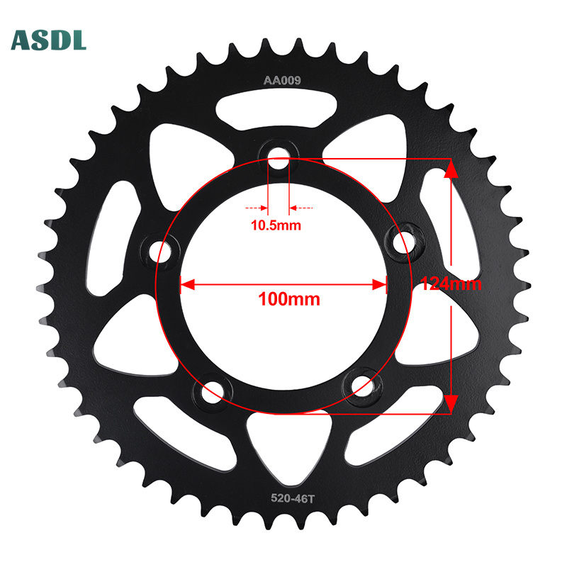 520 46T 15T передняя и задняя  – обзор и цена Motorcycle Gear Icon