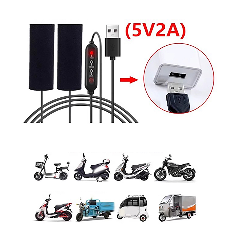 НОВЫЕ 2 ШТ. 5В 2А USB-грелки д – обзор и цена Motorcycle Gear Icon