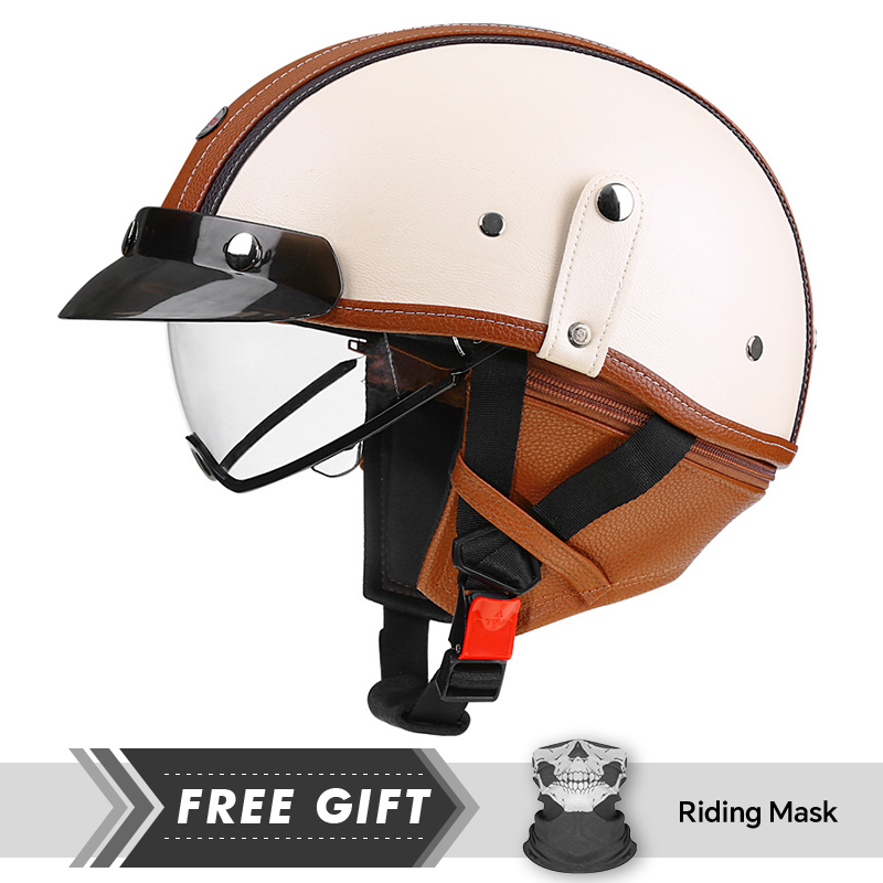 Мужской мотоциклетный полушлем – обзор и цена Motorcycle Gear Store