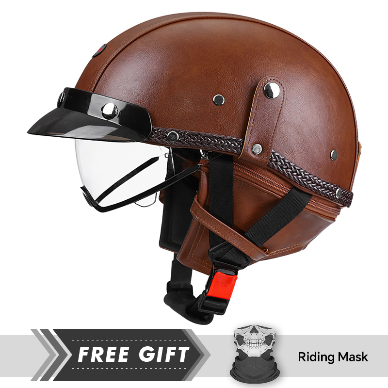 Мужской мотоциклетный полушлем – обзор и цена Motorcycle Gear Store