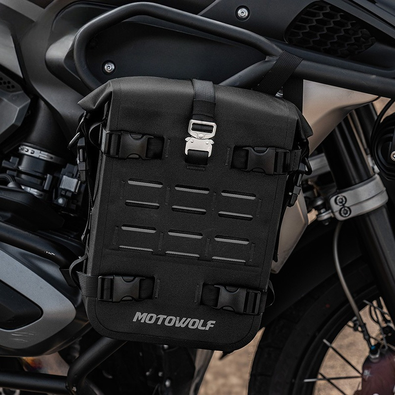Водонепроницаемая боковая сумк – обзор и цена Motorcycle Gear Travel Bag